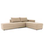 Ecksofa Looks II Webstoff Cody: Beige - Longchair davorstehend rechts