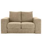 Sofa Looks-V1 (2-Sitzer) Webstoff Folmar: Hellbraun - Breite: 172 cm