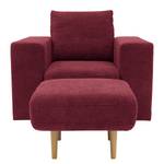 Fauteuil Looks V-1 Microfibre Marta: Bordeaux