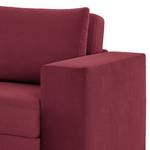 Sofa Looks-V1 (2-Sitzer) Microfaser Marta: Bordeaux - Breite: 172 cm