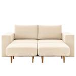 Sofa Looks-V1 (2-Sitzer) Microfaser Marta: Creme - Breite: 212 cm