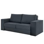 Sofa Looks-V1 (2-Sitzer) Microfaser Marta: Dunkelblau - Breite: 212 cm