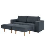 Sofa Looks-V1 (3-Sitzer) Microfaser Marta: Dunkelblau