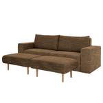 Sofa Looks-V1 (3-Sitzer) Webstoff Folmar: Braun