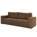 Sofa Looks-V1 (3-Sitzer) Webstoff Folmar: Braun