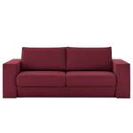 Sofa Looks-V1 (3-Sitzer) Microfaser Marta: Bordeaux