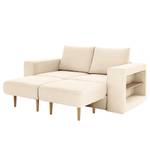 Sofa Looks V-2 (2-Sitzer) Microfaser Marta: Creme - Breite: 192 cm