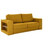 Sofa Looks V-2 (2-Sitzer) Microfaser Marta: Senfgelb - Breite: 212 cm