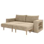 Sofa Looks-V2 (3-Sitzer) Webstoff Folmar: Hellbraun