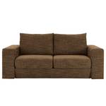 Sofa Looks V-2 (2-Sitzer) Webstoff Folmar: Braun - Breite: 212 cm