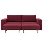 Sofa Looks-V2 (3-Sitzer) Microfaser Marta: Bordeaux