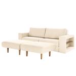 Sofa Looks-V2 (3-Sitzer) Microfaser Marta: Creme