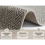 Tapis de couloir int. / ext. Nature 500 Polypropylène - Anthracite - 80 x 350 cm