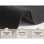 Tapis de couloir int. / ext. Nature 600 Polypropylène - Anthracite - 80 x 350 cm