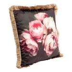 Coussin Blush Roses Polyester - Multicolore