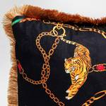Dekokissen Tiger Chain Polyester - Mehrfarbig