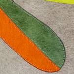 Tappeto Artistic Bodies Pelle di vacchetta / Lana - Multicolore