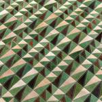 Tappeto Geometric Pelle di vacchetta / Lana -  Multicolore