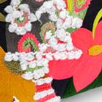 Sierkussen Tropical textielmix - meerdere kleuren