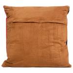 Coussin femme cheveux rouges longs Peau de vache / Polyester - Multicolore