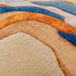 Tapis Sahara Laine / Viscose - Beige / Multicolore