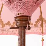 Parasol ORIENTAL LOUNGE Coton / Bois fruitier - Rose