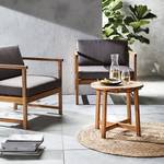 Table de jardin MIDTOWN I Partiellement en acacia massif - Naturel