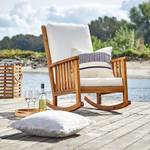 Chaise de jardin LET GO Partiellement en acacia massif / Polyester - Naturel