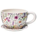 Pflanztasse Blumendekor PLANT A CUP Dolomit - Mehrfarbig