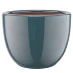 Blumentopf GLAZE III Steinzeug - Blau