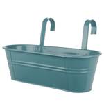 Pflanztopf ZINC Breite 50 cm Zink - Blau