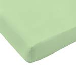 Elastic-Jersey-Spannbetttuch Baumwolle / Elasthan - Mint - 140-160 x 200-220 cm