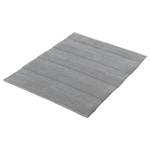 Badematte Tikka Baumwollstoff - Silbergrau - 65 x 55 cm