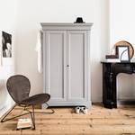Armoire Tosca Pin massif - Gris clair