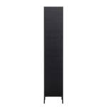 Schrank Woodrow Kiefer massiv - Schwarz