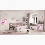 Kinderbett Babydreams Einhorn 80 x 180 cm - Mit Lattenrost & Matratze