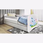 Kinderbett Babydreams Elefant 80 x 160cm - Mit Lattenrost & Matratze