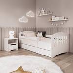 Lit enfant Classic Basic I 80 x 180 cm - Avec sommier à lattes & matelas