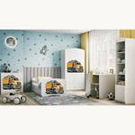 Lit enfant Babydreams Camion 80 x 160cm - Avec sommier à lattes & matelas