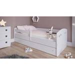 Kinderbed Julia Wit - 80x140cm - Met lattenbodem