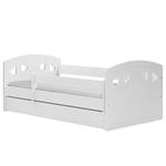 Kinderbed Julia Wit - 80 x 160cm - Met lattenbodem