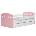 Kinderbed Julia Roze - 80 x 180 cm - Met lattenbodem & matras