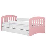 Kinderbed Classic I Roze - 80 x 160cm - Met lattenbodem