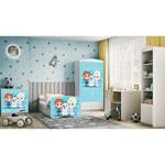 Kinderbett Babydreams Frozen Weiß - 80 x 180 cm - Mit Lattenrost & Matratze