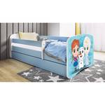 Kinderbett Babydreams Frozen Hellblau - 70 x 140cm - Mit Lattenrost & Matratze