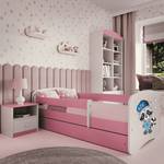 Kinderbed Babydreams Wasbeer Roze - 70 x 140cm - Met lattenbodem & matras