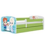 Kinderbed Babydreams Frozen Lichtgroen - 80 x 160cm - Met lattenbodem & matras