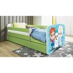 Kinderbed Babydreams Frozen Lichtgroen - 80 x 160cm - Met lattenbodem & matras