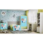 Kinderbed Babydreams Frozen Lichtgroen - 80 x 160cm - Met lattenbodem & matras