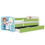 Kinderbed Babydreams Frozen Lichtgroen - 80 x 160cm - Met lattenbodem & matras